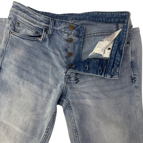 KSUBI Denim Jeans | "Royalty Heroism" Patch | Light Wash 31 - Picture 5 of 10